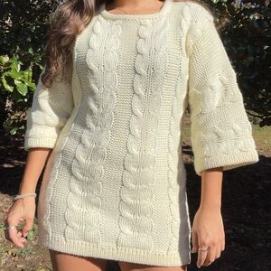 Vintage Sweater Dress